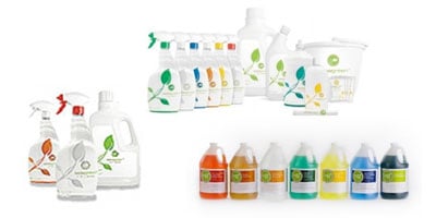 Reduce Plastic with Natural Green Cleaning Products